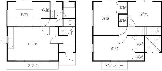 ガーデンテラスの間取り