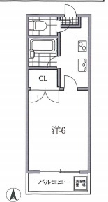 コーポ杉本の間取り