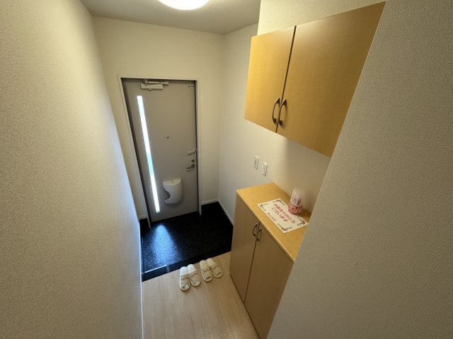 レイクビレッヂの玄関