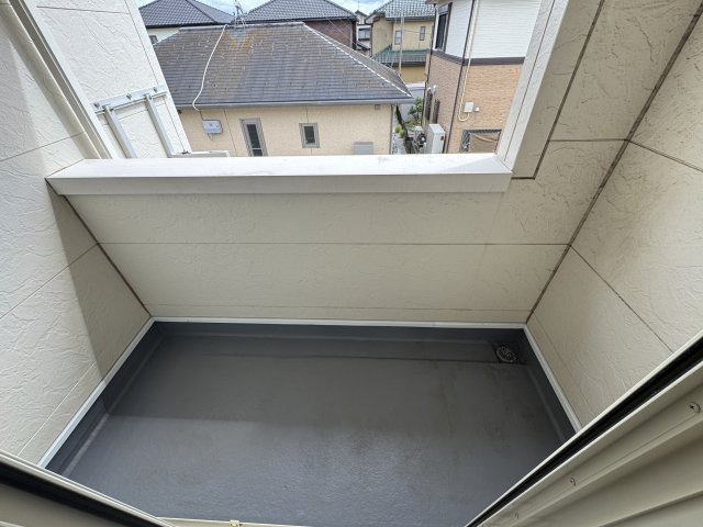 レイクビレッヂのバルコニー