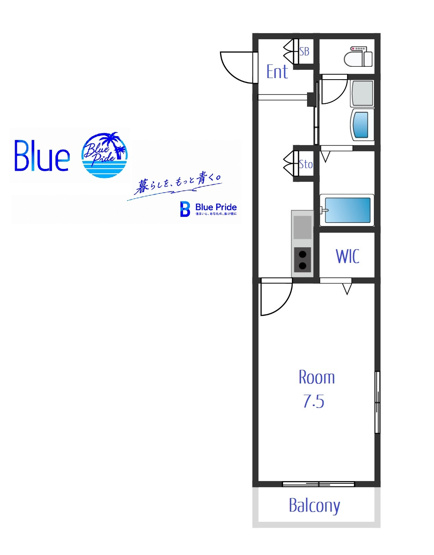 【間取り】 | DELICIOUS　LIFE　APARTMENTS