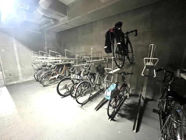 OSI取手新町の駐輪場|駐輪場