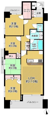 OSI取手新町の間取り