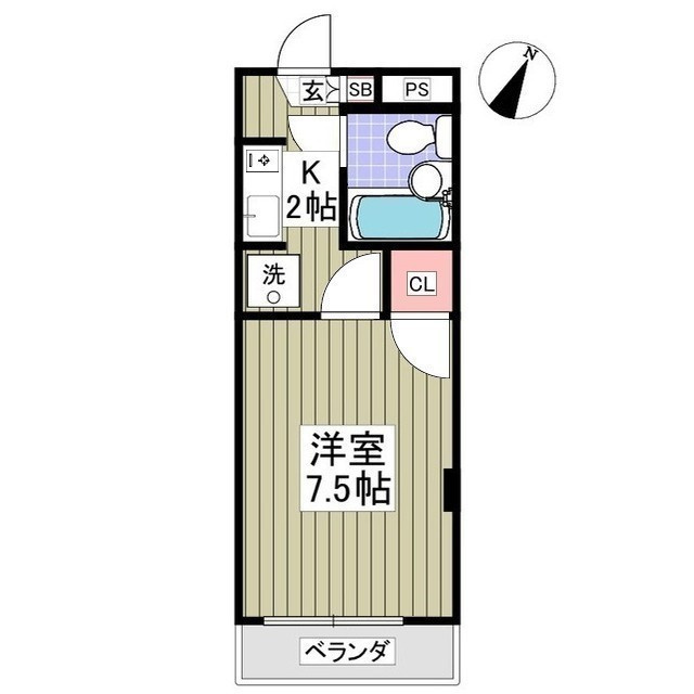 SIDEPLACE SAKADOの間取り