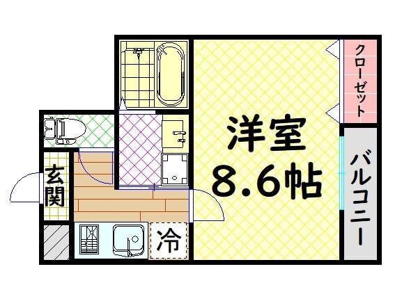 【間取り】 | フジパレス堺南長尾Ⅶ番館