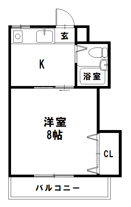 リバティN1の間取り