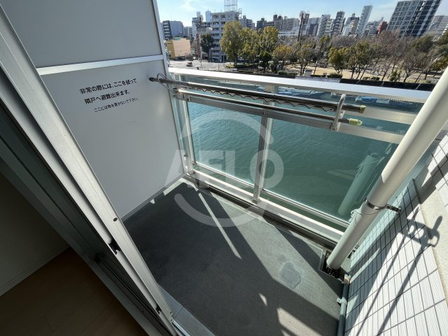 サムティ西長堀リバーフロントのバルコニー|サムティ西長堀リバーフロント　バルコニー