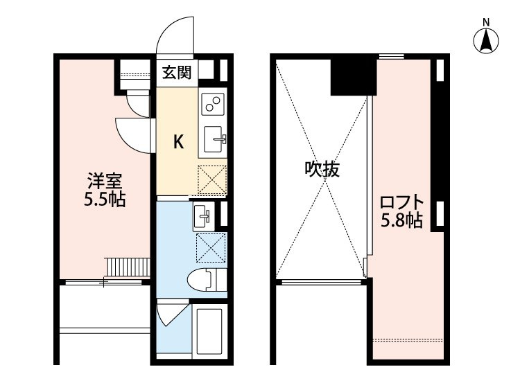 リゾレステ山科の間取り