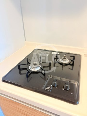 Alivis都島北通のキッチン|Alivis都島北通　2口コンロ