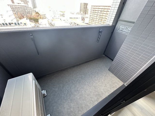 レジュールアッシュ塚本レジデンスのバルコニー
