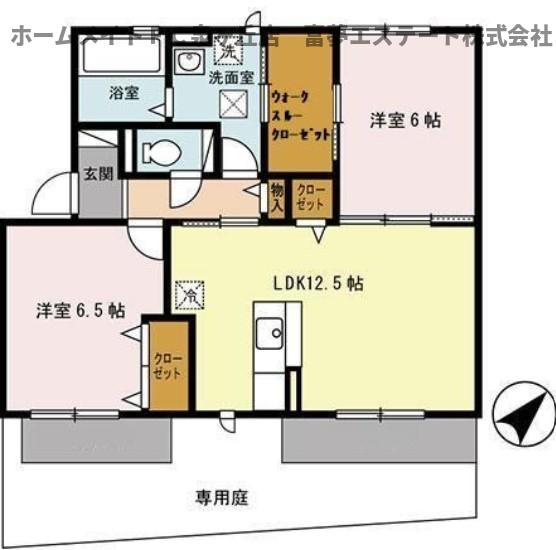 【間取り】 | 松韻舎C棟