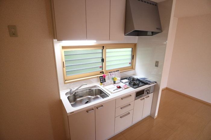 グリチネのキッチン|ハウスメーカー施工☆神戸市垂水区　グリチネ　賃貸☆