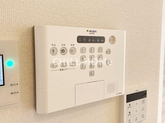 エスポワール・セレーノ　Ⅰのセキュリティ|当社、チルホームのHPもご覧ください(^^)/物件情報多数♪