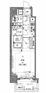 【間取り】 | Ｒｉｓｉｎｇ　ｐｌａｃｅ北千住 | 間取りです。