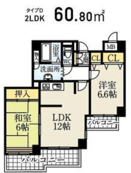 シティ南落合の間取り|☆神戸市須磨区　シティ南落合☆