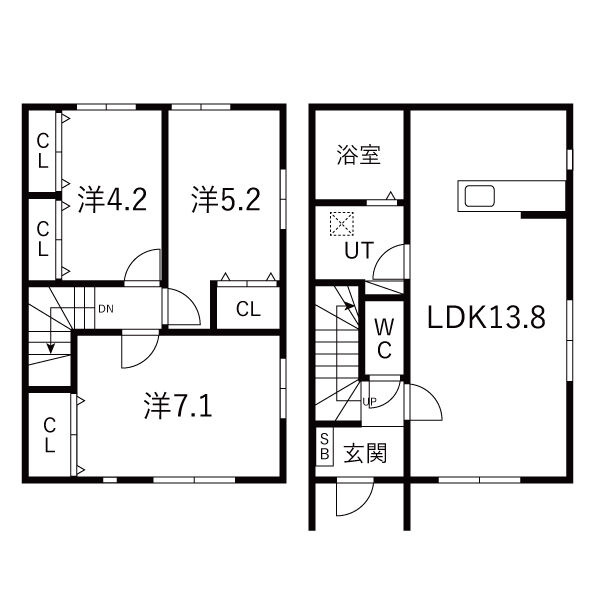 シェモアの間取り
