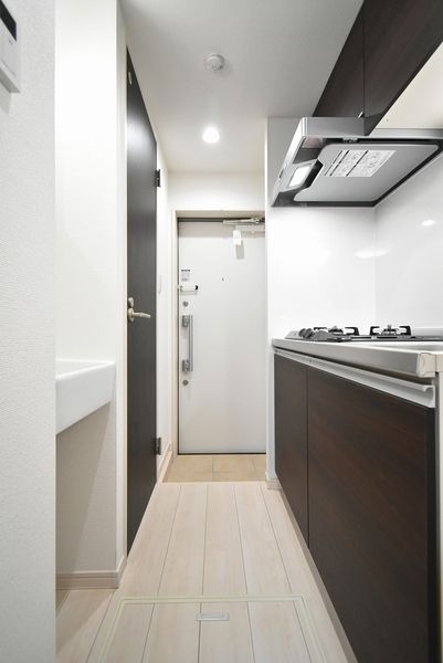 グランクオール千川の玄関