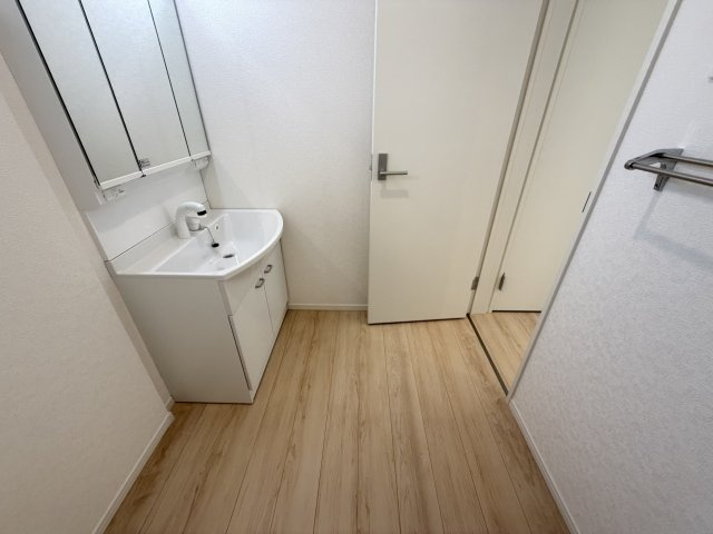 浦添市西原　第6（全2棟）ラスト2号棟の脱衣所|2号棟　脱衣室♪