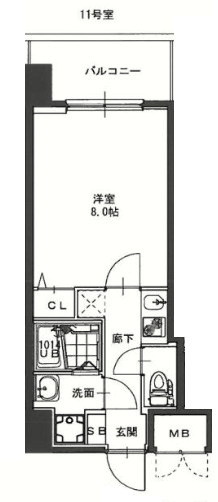 【間取り】 | S-RESIDENCE緑橋駅前