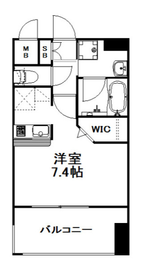 【間取り】 | エンクレスト天神MARK