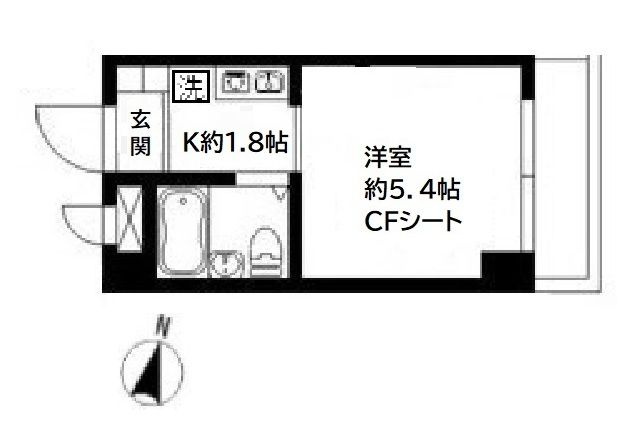 カレッジハイツ稲毛の間取り