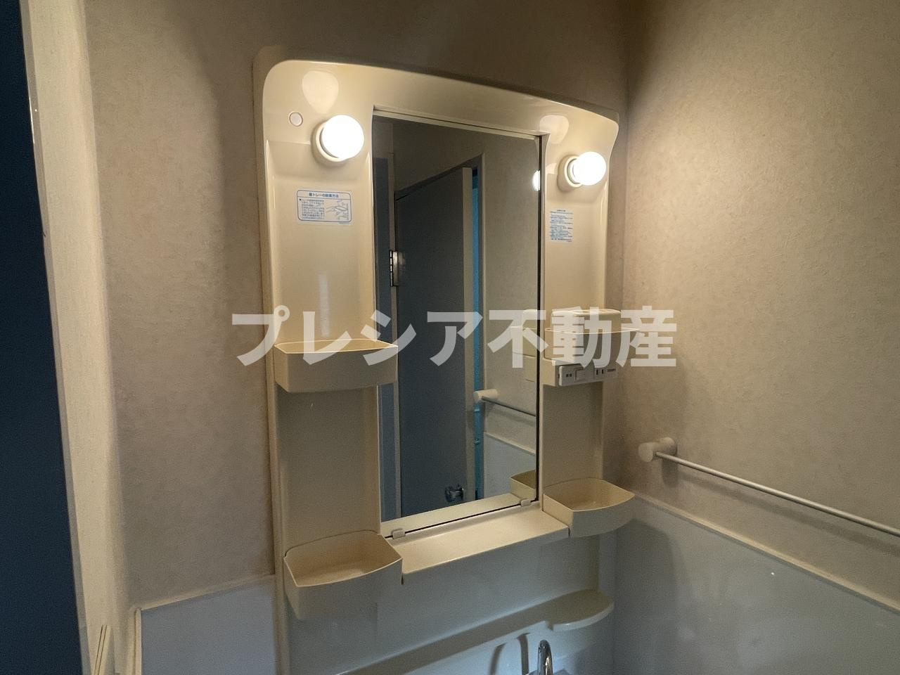 恒風園マンションの独立洗面台
