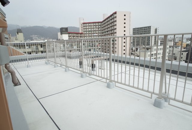 リベール東灘青木のバルコニー