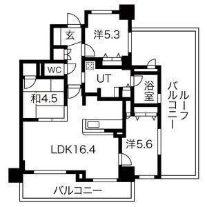 リベール東灘青木の間取り