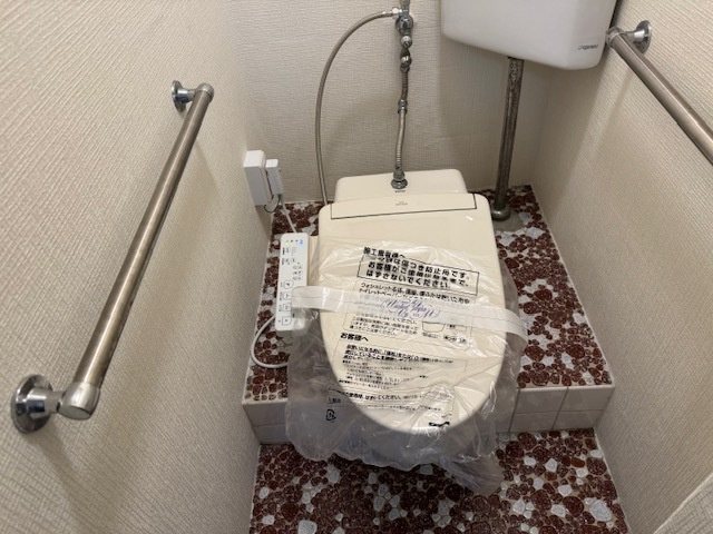 中一ビルのトイレ