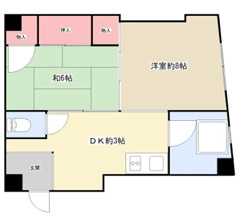 中一ビルの間取り