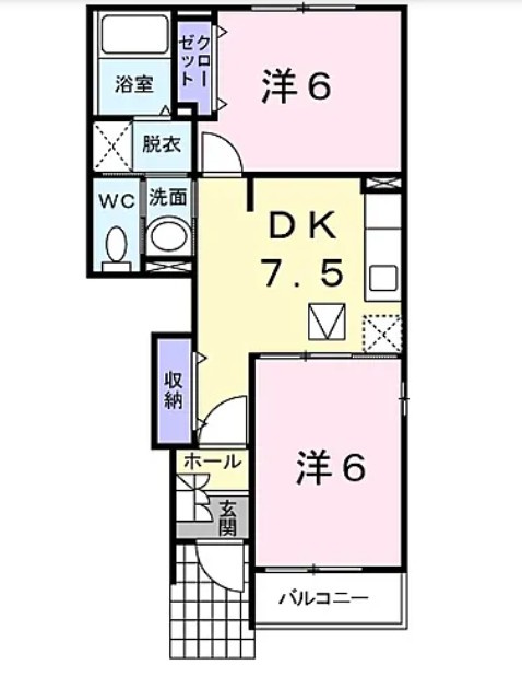プリムローズの間取り