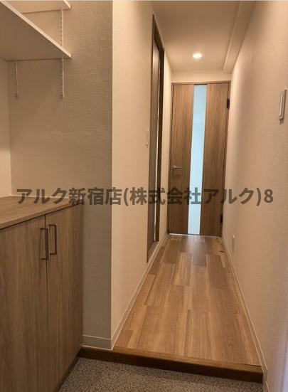 ライオンズプラザ方南町の玄関