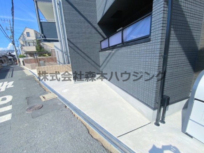 【その他共用部分】 | 　ラモーナ雁屋西町 | 駐輪場です