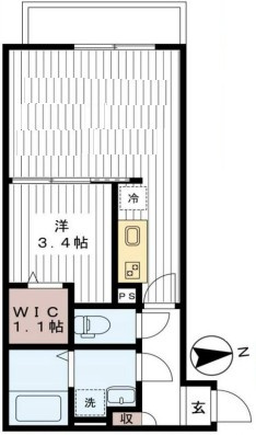 Four Seasons新検見川の間取り