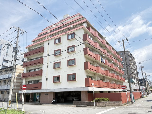 パスコ・グランドマンション沼津の外観|南向きの陽当たり良好！明るいお部屋です。