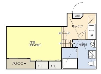 STAGE蘇我の間取り