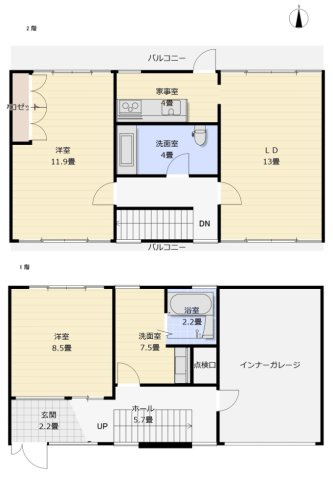 福井市加茂河原２丁目８－７　中古戸建
