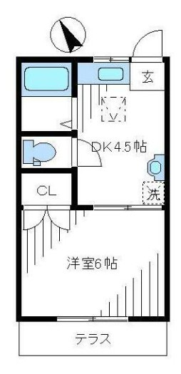 【間取り】 | グリーンハイツ