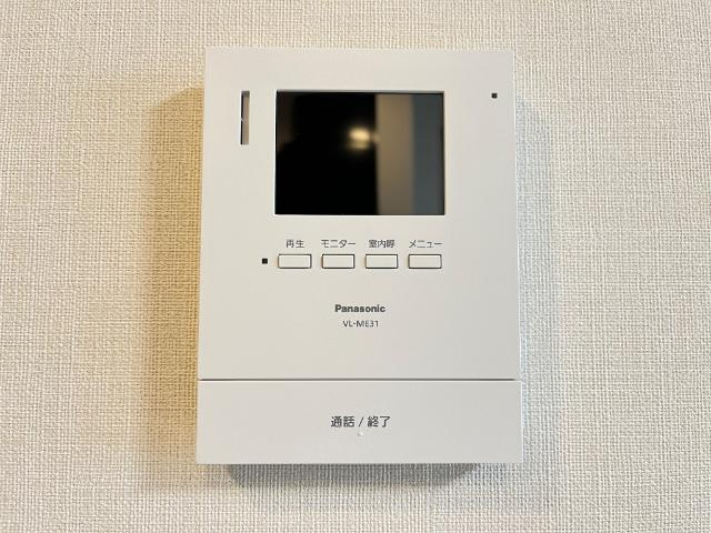 アンソレイユ２６の内装|カメラ付インターホン