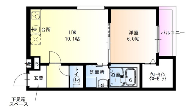 【間取り】 | フジパレス高石駅北3番館