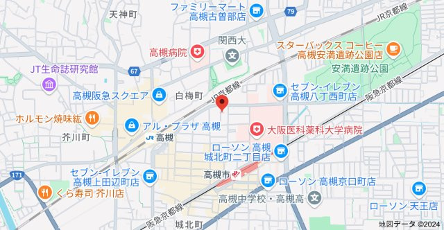グランコート北園の地図