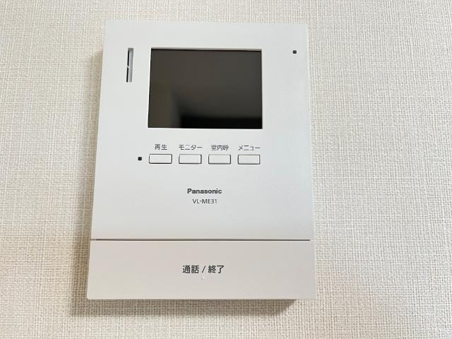アンソレイユ２６の内装|カメラ付インターホン