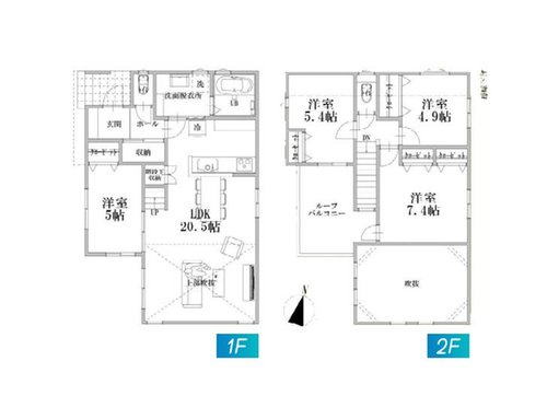 【横浜市磯子区洋光台4丁目10-23全2棟新築戸建て】★仲介手数料無料★