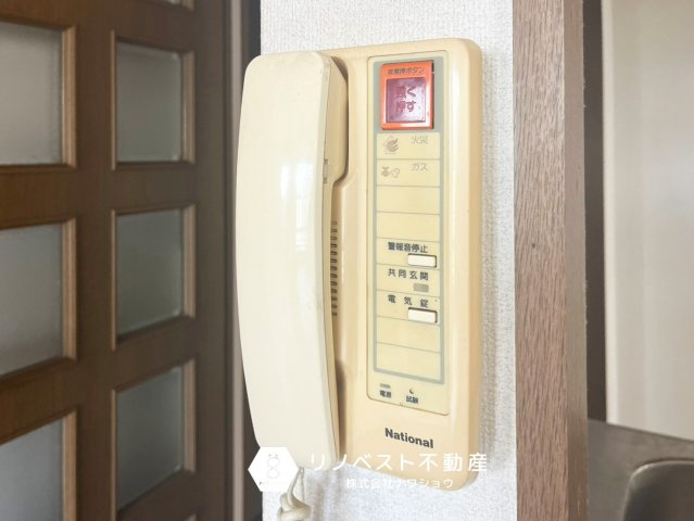 ロータリー新石切の防犯設備|【リノベスト不動産】リフォーム・リノベーションのご相談も承ります♪
