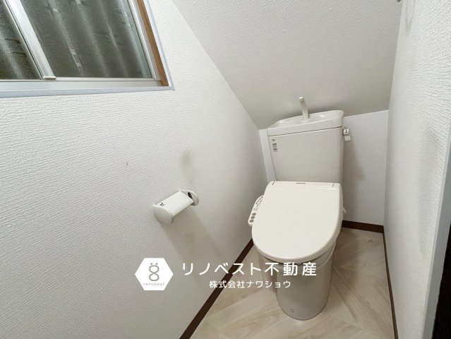 東大阪市山手町のトイレ|コンパクトですが、清潔感溢れるトイレです◎