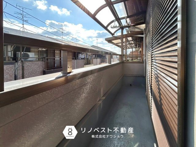 東大阪市吉田5丁目のバルコニー|【リノベスト不動産】リフォーム・リノベーションのご相談も承ります♪
