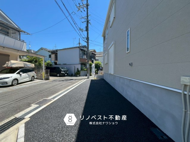 東大阪市金岡3丁目の前面道路含む現地写真|【リノベスト不動産】女性スタッフ・男性スタッフ共に活躍中！