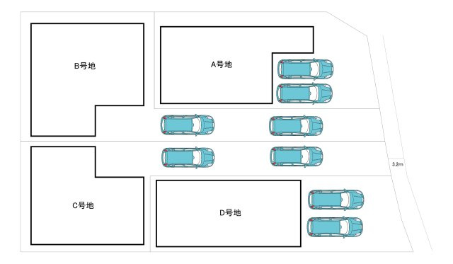 東大阪市池島町３丁目の区画図|【リノベスト不動産】テナント物件は東大阪市含む大阪府下でご紹介可能です◎
