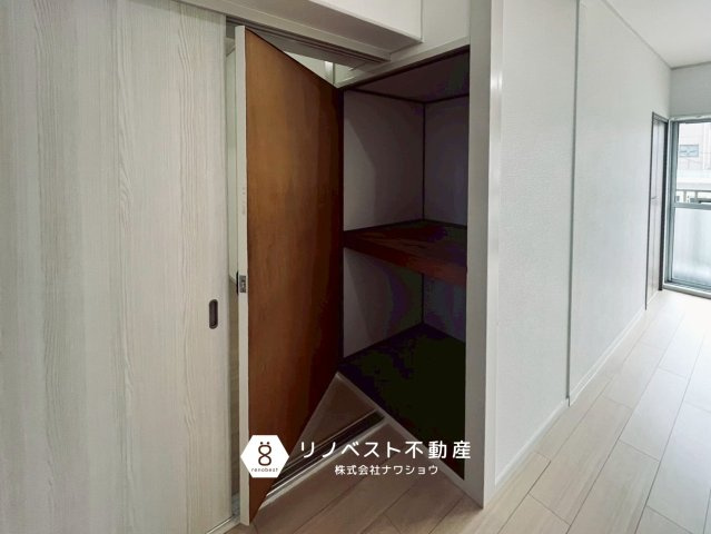 アクロシャトー俊徳道の収納|※撮影時のミスにより画像に加工が入っております。ご了承くださいませ。