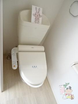 メナージュ　Ａのトイレ|シャワー付トイレ